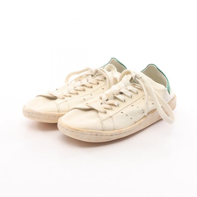 バレンシアガ BALENCIAGA BALENCIAGA × adidas STAN SMITH スタンスミス スニーカー 靴 レザー レディース ホワイト系 / グリーン系 【中古】