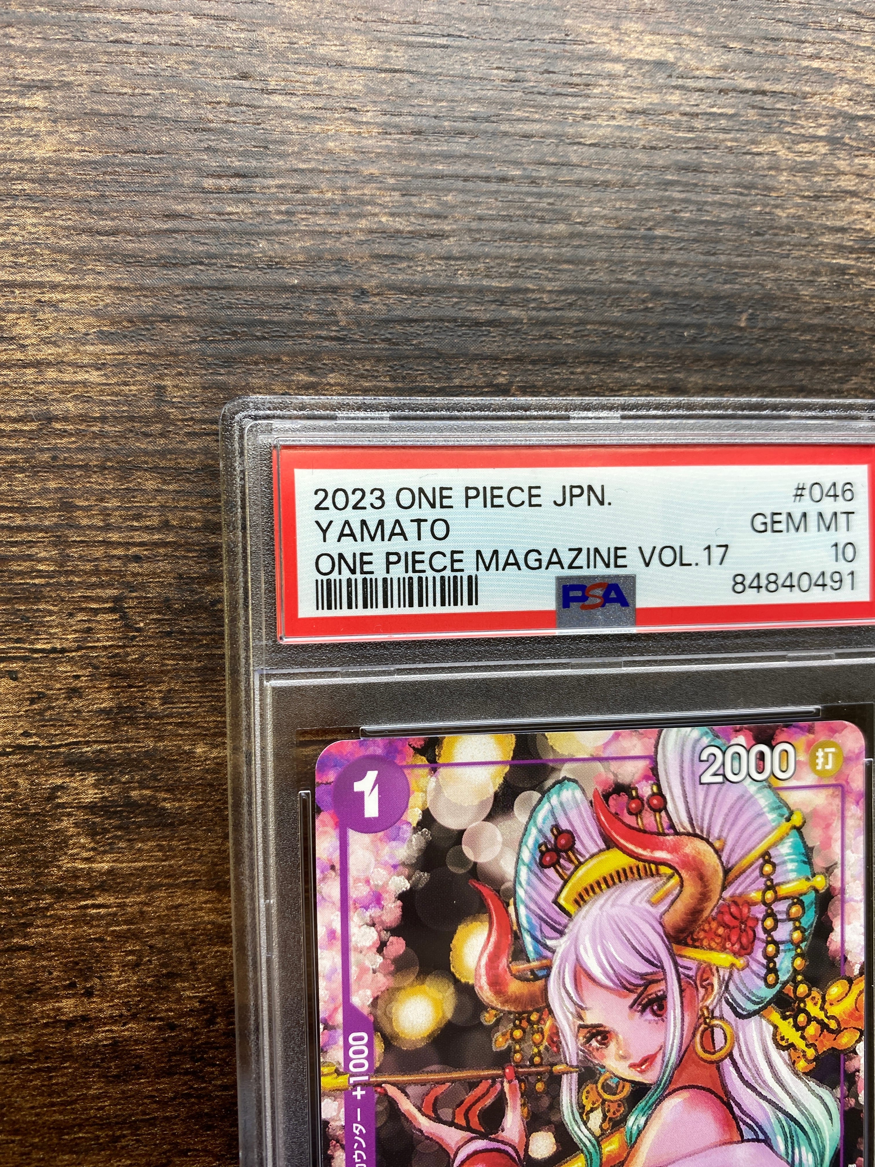 PSA 10]Yamato P [P-046] (ONE PIECE magazine Vol.17) | SNKRDUNK