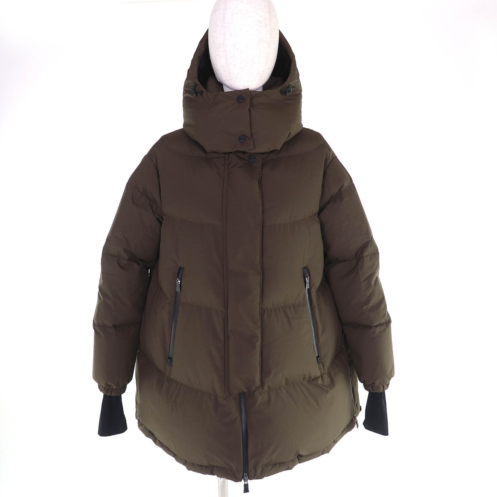 美品 ヘルノ ラミナー ゴアテックス ダウンジャケット 36 PI128DL