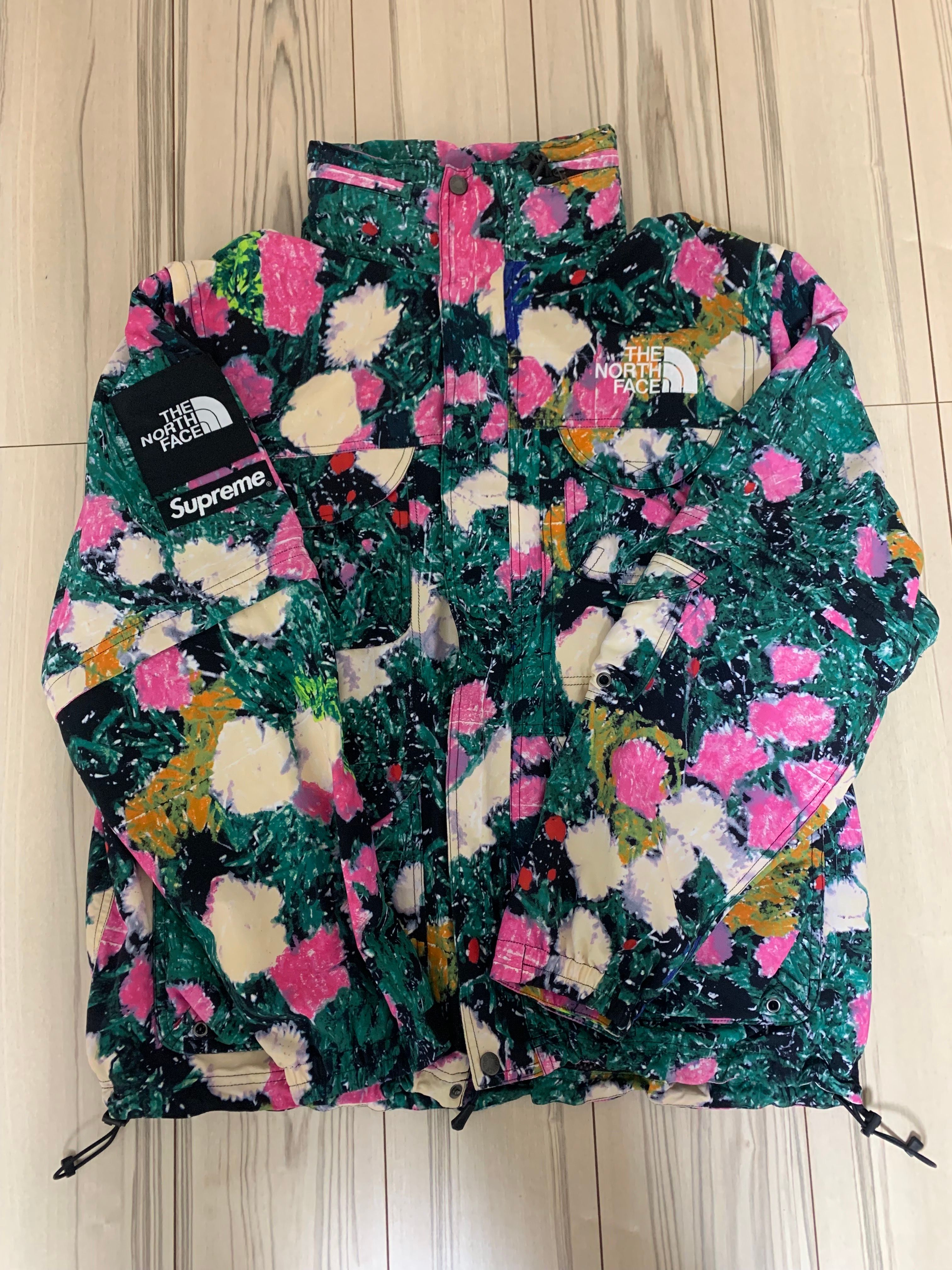Supreme x The North Face Trekking Convertible Jacket "Flowers"