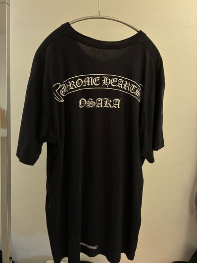 Chrome Hearts Osaka Exclusive Scroll S/S T-Shirt "Black"