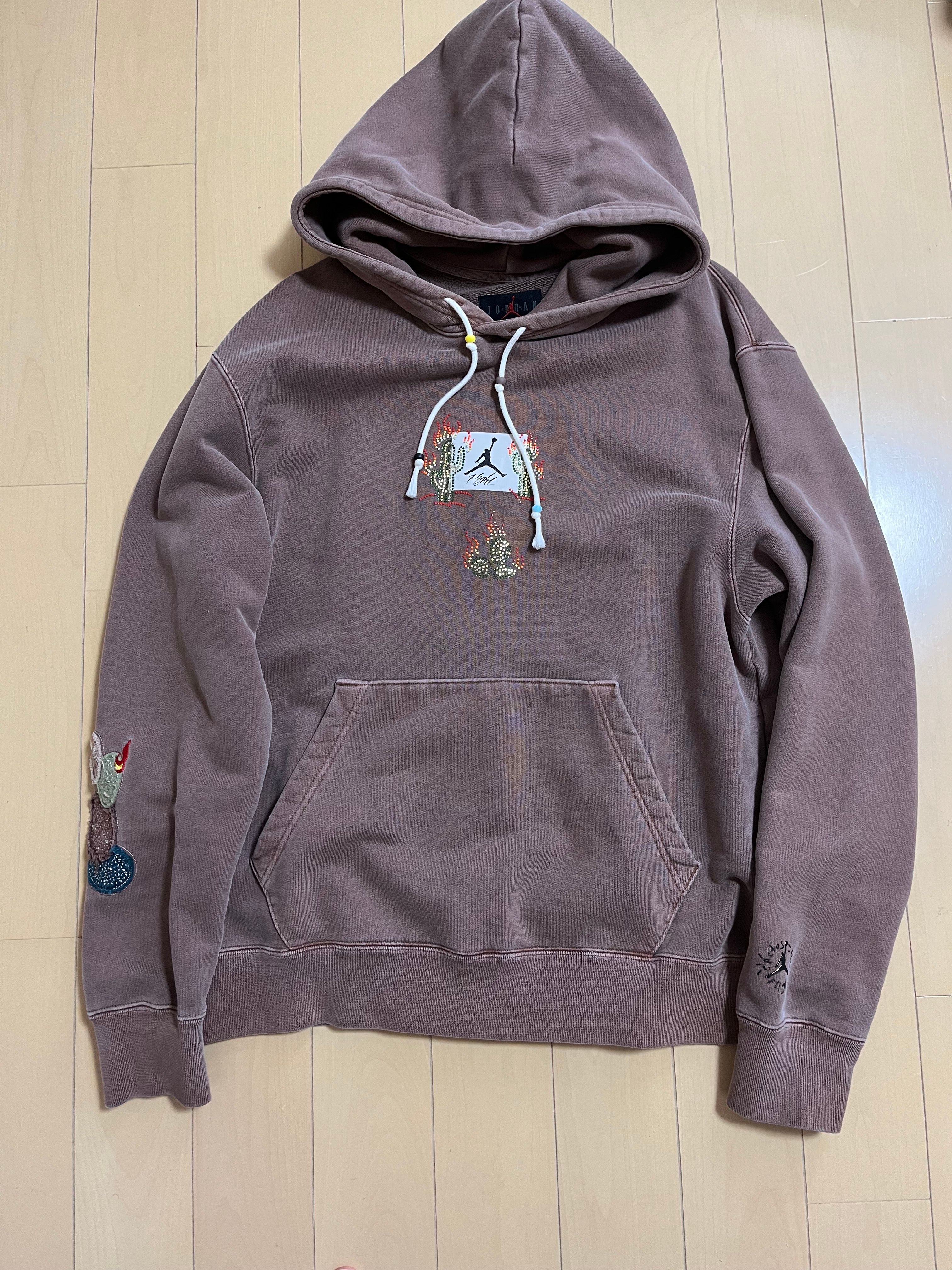 Travis Scott x Air Jordan Brand M J TS Hoodie "Archaeo Brown"