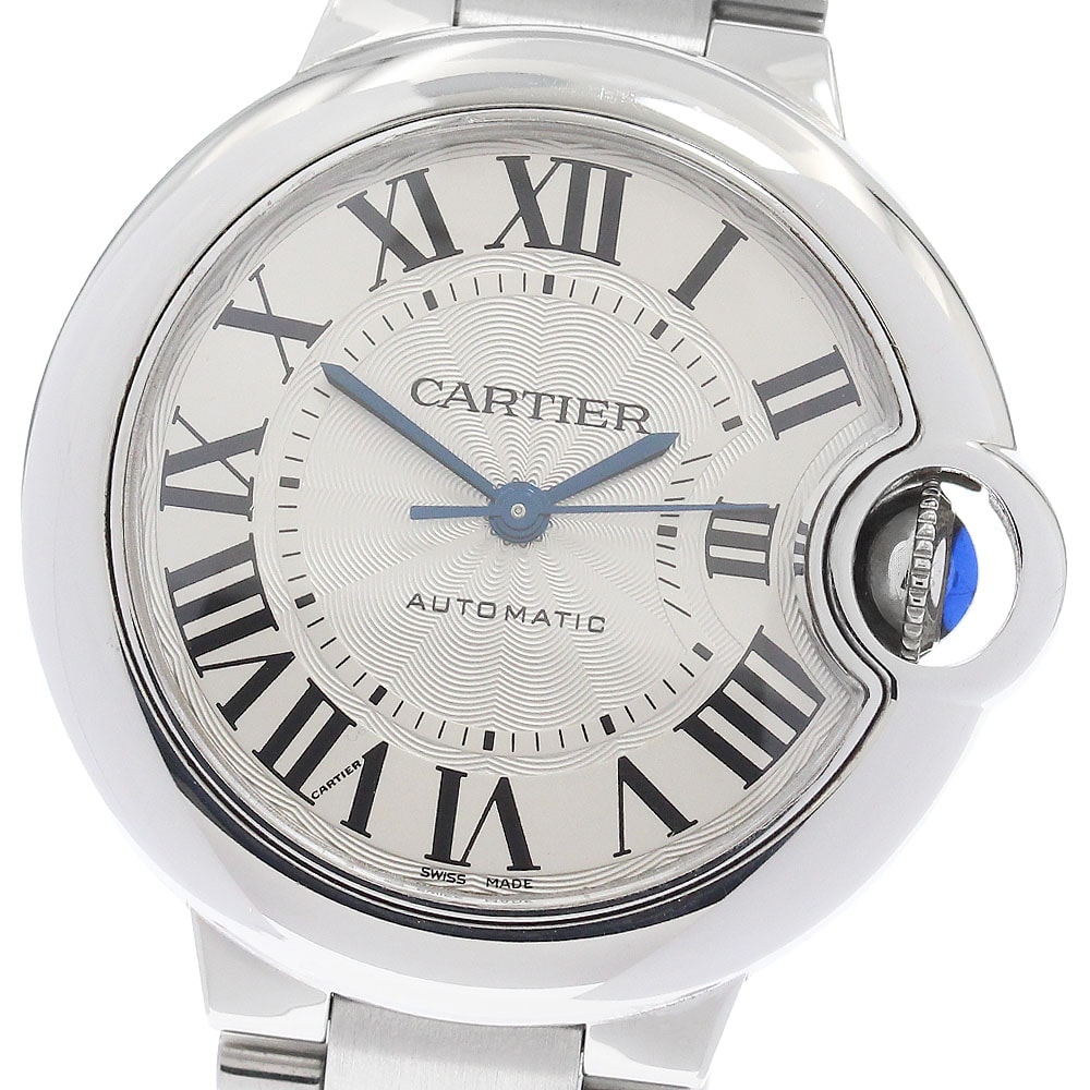 カルティエ バロンブルー 33mm WSBB0044 レディース 【中古】