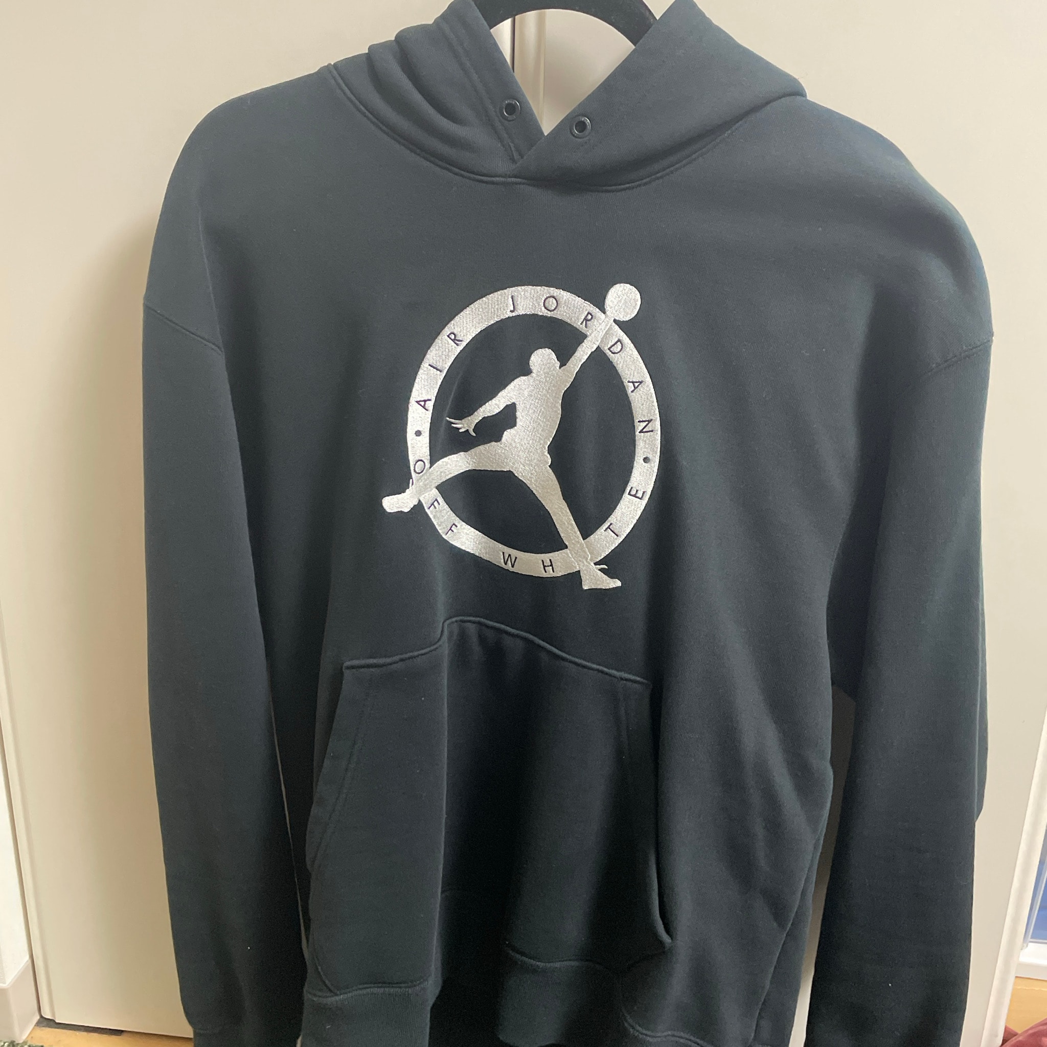 Air Jordan Off-WhiteTM️ Men's Hoodie "Black"