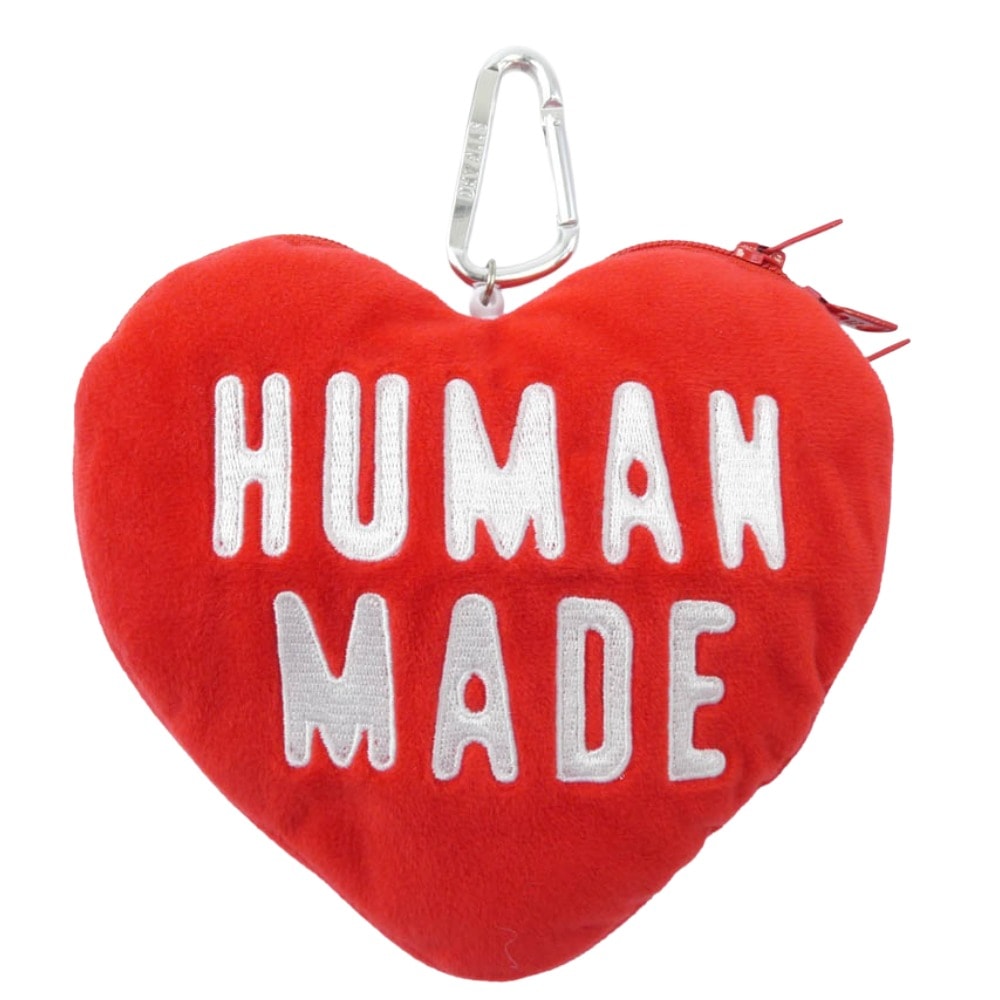 HUMAN MADE ヒューマンメイド その他アクセサリー 23SS HM25GD108 HEART PASS HOLDER ハート パス ホルダー パスケース カードケース レッド系【極上美品】【中古】