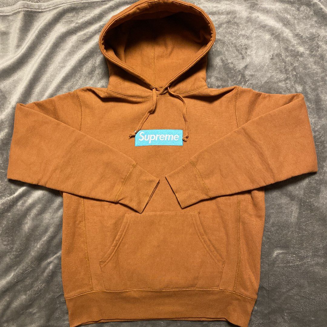 Supreme Box Logo Hooded Sweatshirt "Dark Brown" (21FW)