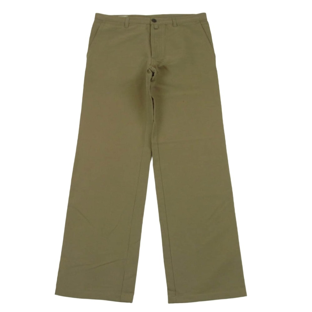 DRIES VAN NOTEN ドリスヴァンノッテン 3351-1749 POEM 8043 ライカ期 コットン トラウザー パンツ ベージュ系 48【中古】
