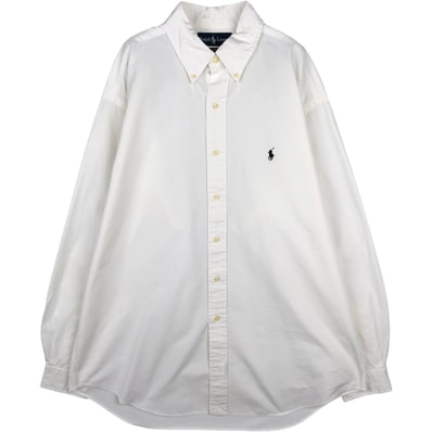 古着 ラルフローレン Ralph Lauren BLAKE 長袖 ボタンダウンシャツ メンズL相当/eaa628866