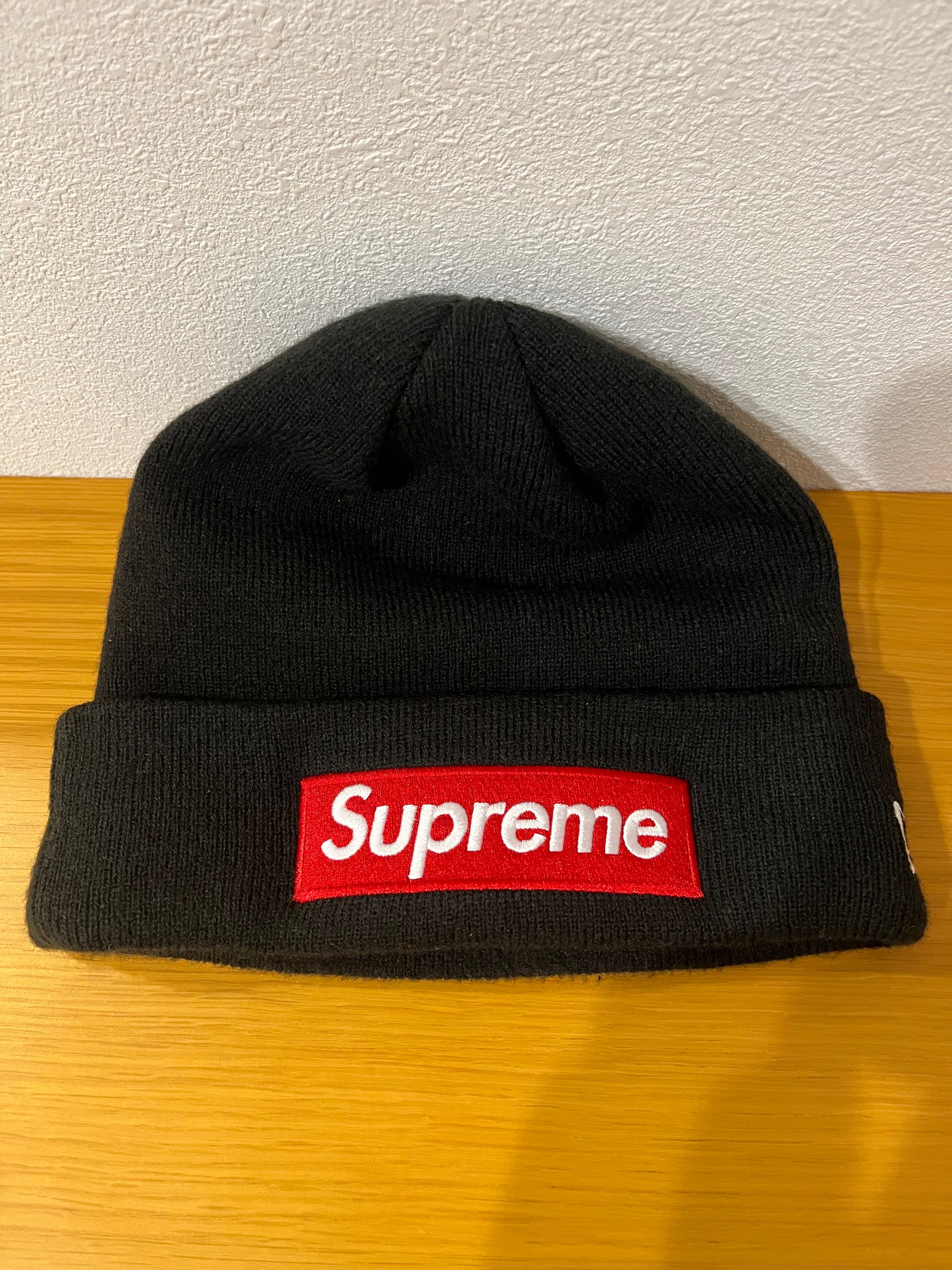 Supreme New Era Box Logo Beanie "Black"