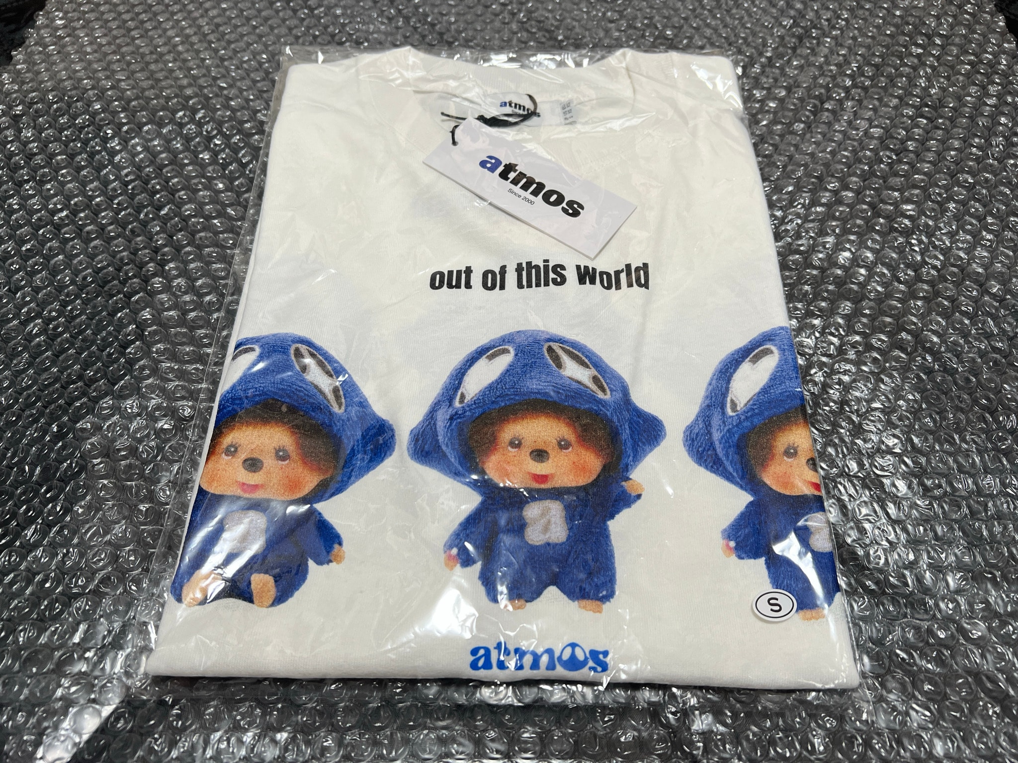 atmos TENKYU x Monchhichi T-shirt 2 "White" モンチッチ