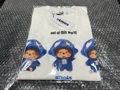 atmos TENKYU x Monchhichi T-shirt 2 "White" モンチッチ