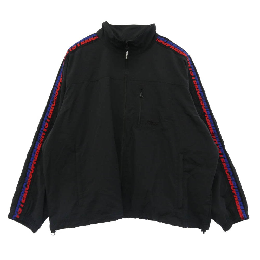 Supreme シュプリーム HYSTERIC GLAMOUR ヒステリックグラマー 24AW × HYSTERIC GLAMOUR TRACK JACKET ヒステリックグラマー トラック ジャケット ブラック系 XXL ブラック系 XXL【中古】