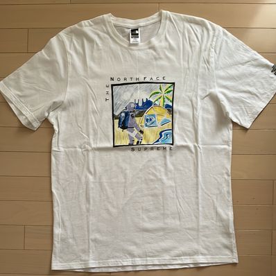 Supreme x The North Face Sketch S/S Top "White"