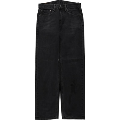 古着 リーバイス Levi's 00505-0260 ブラックデニム テーパードデニムパンツ メンズw31相当/eaa673850