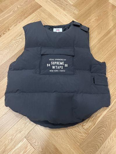 Supreme / WTAPS Tactical Down Vest "Black"
