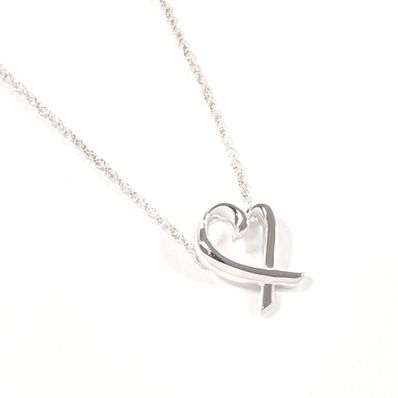 ティファニー ネックレス ラビングハート パロマピカソ シルバー