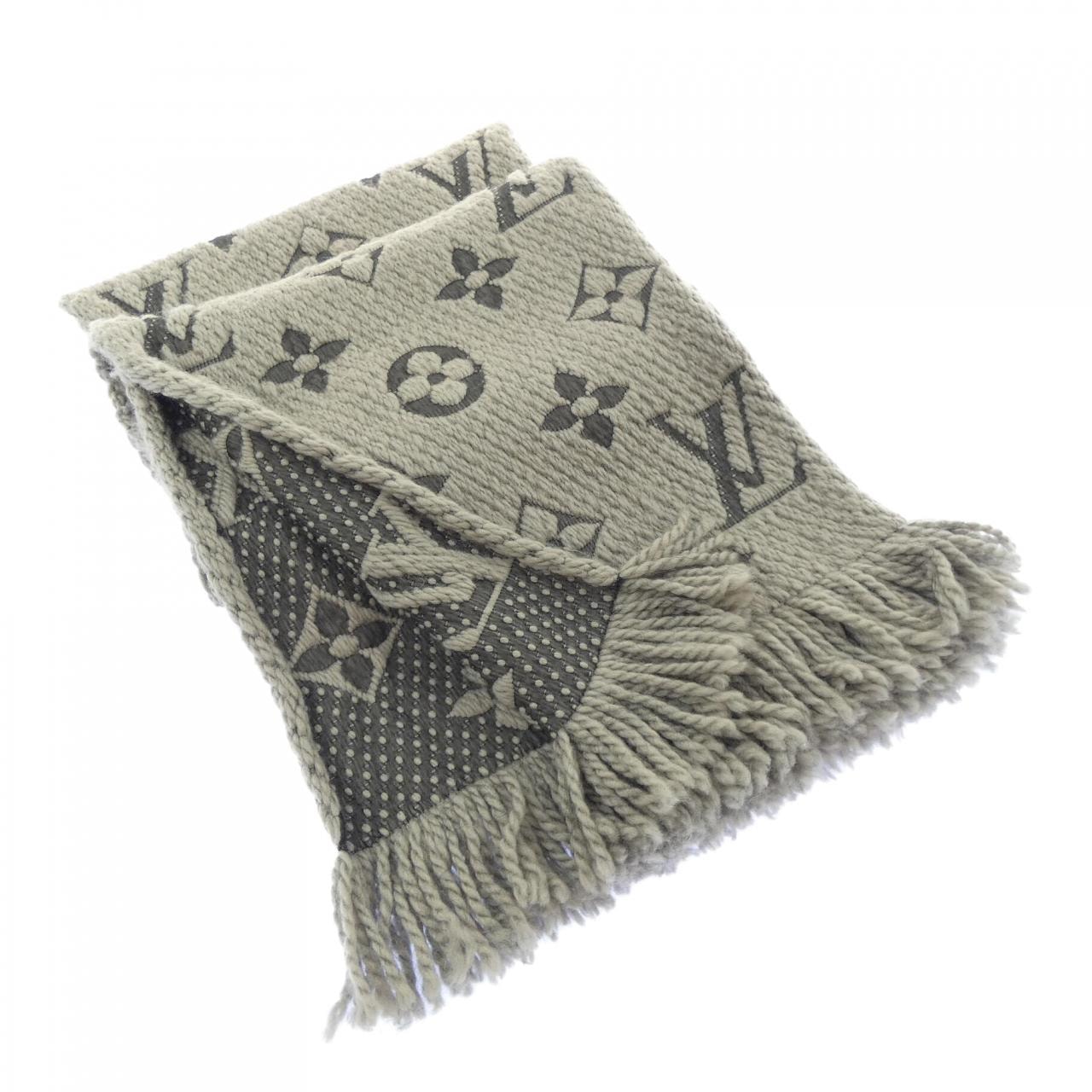 ルイヴィトン LOUIS VUITTON エシャルプ ロゴマニア M72242 MUFFLER