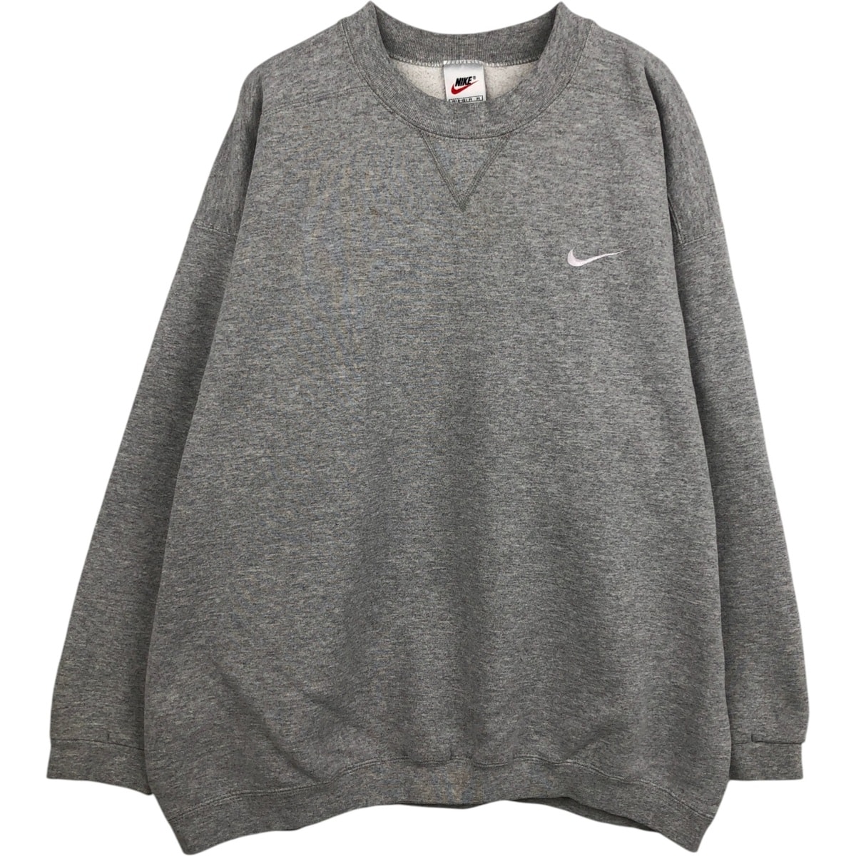 古着 90~00年代 ナイキ NIKE ワンポイントロゴスウェットシャツ トレーナー USA製 メンズM相当 ヴィンテージ/eaa630126