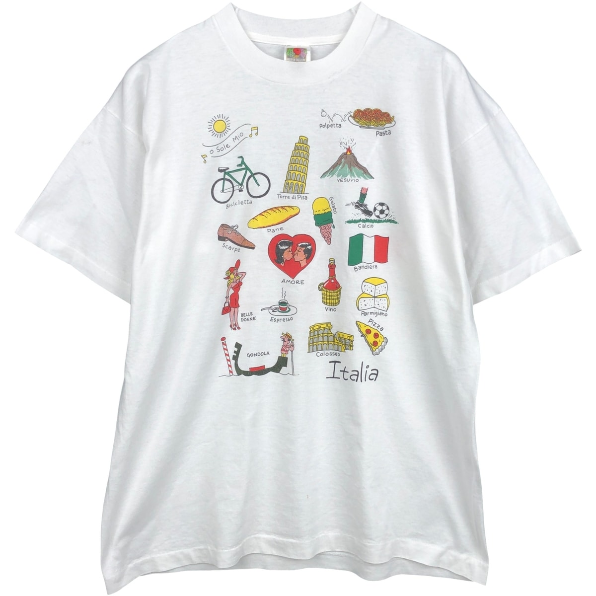 古着 90年代 フルーツオブザルーム FRUIT OF THE LOOM BEST プリントTシャツ メンズXL相当 ヴィンテージ/eaa642029