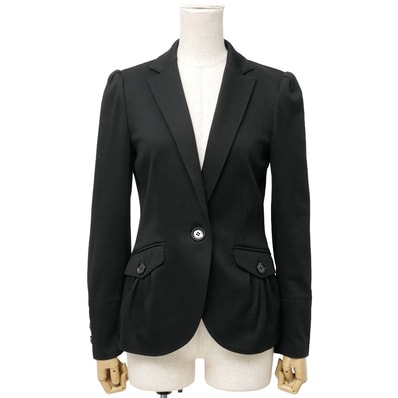 BURBERRY バーバリー ジャケット サイズ38 ギャザーポケット シングルジャケット ブランド古着【中古】20260717/RB0105