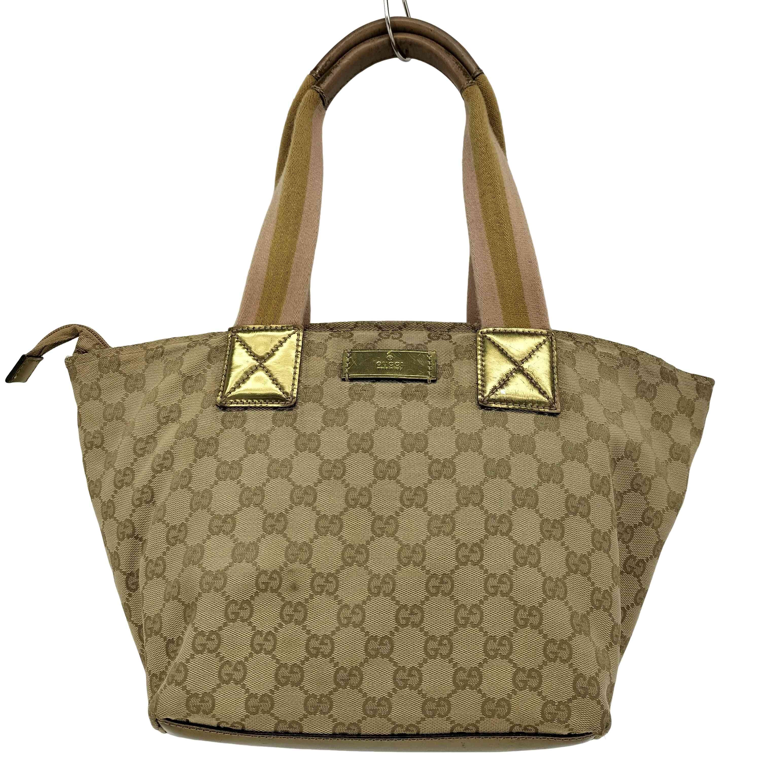 GGキャンバス シェリーライン ハンドバッグ トートバッグ【1141813683109】