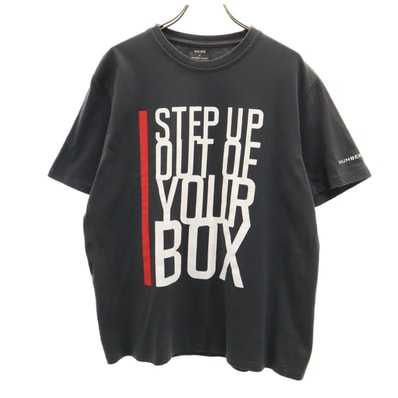 NUMBER(N)INE ナンバーナイン MARLBORO マルボロ コラボ 半袖 Tシャツ F チャコールグレー