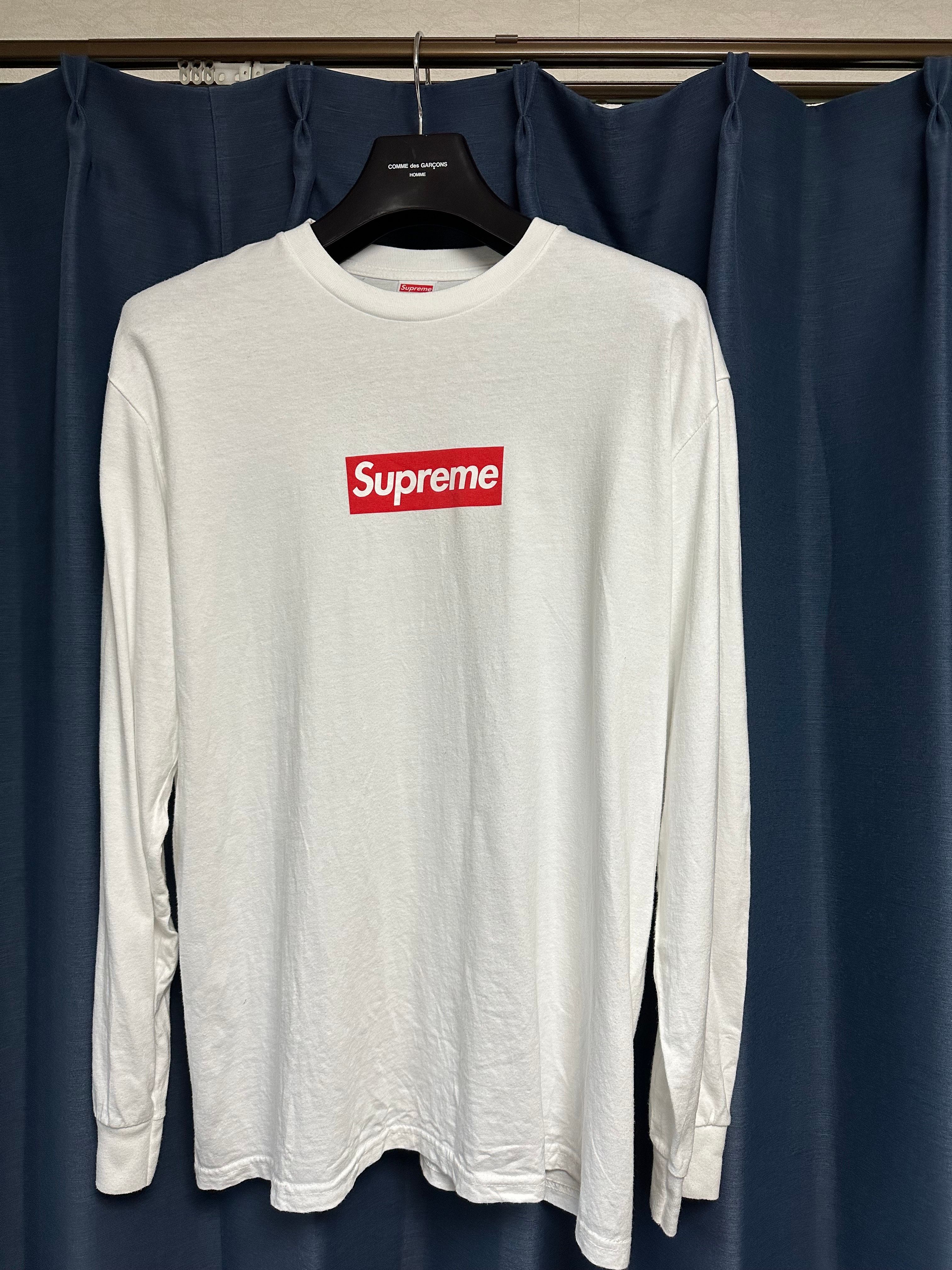 Supreme Box Logo L/S Tee "White"