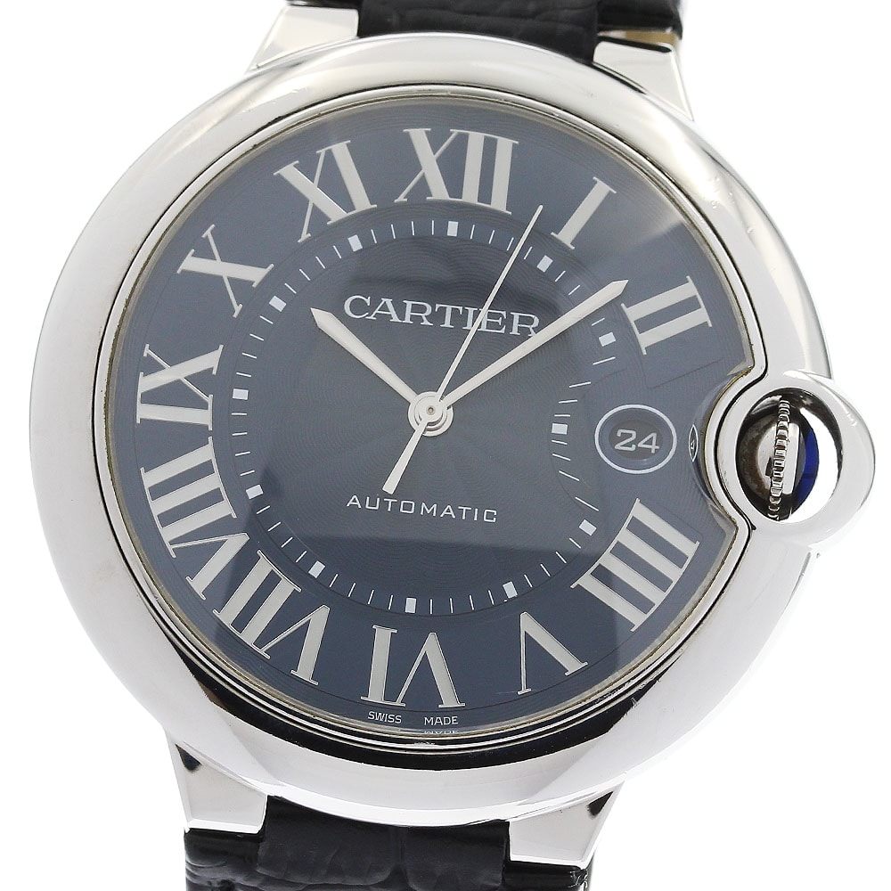 カルティエ バロンブルー デイト WSBB0025 メンズ 【中古】