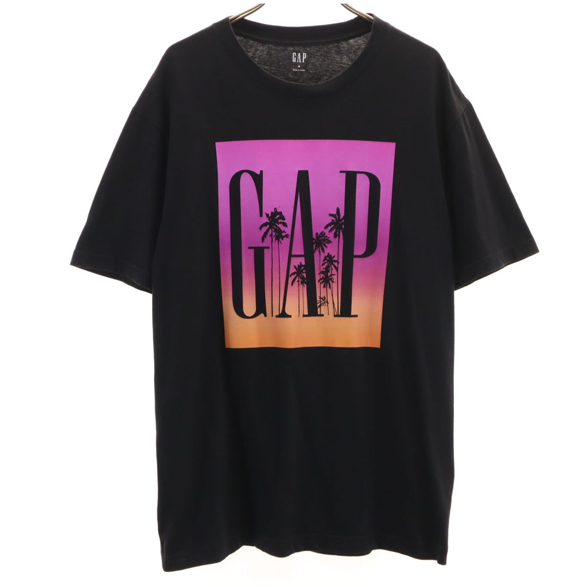 GAP ギャップ 半袖 Tシャツ M ブラック