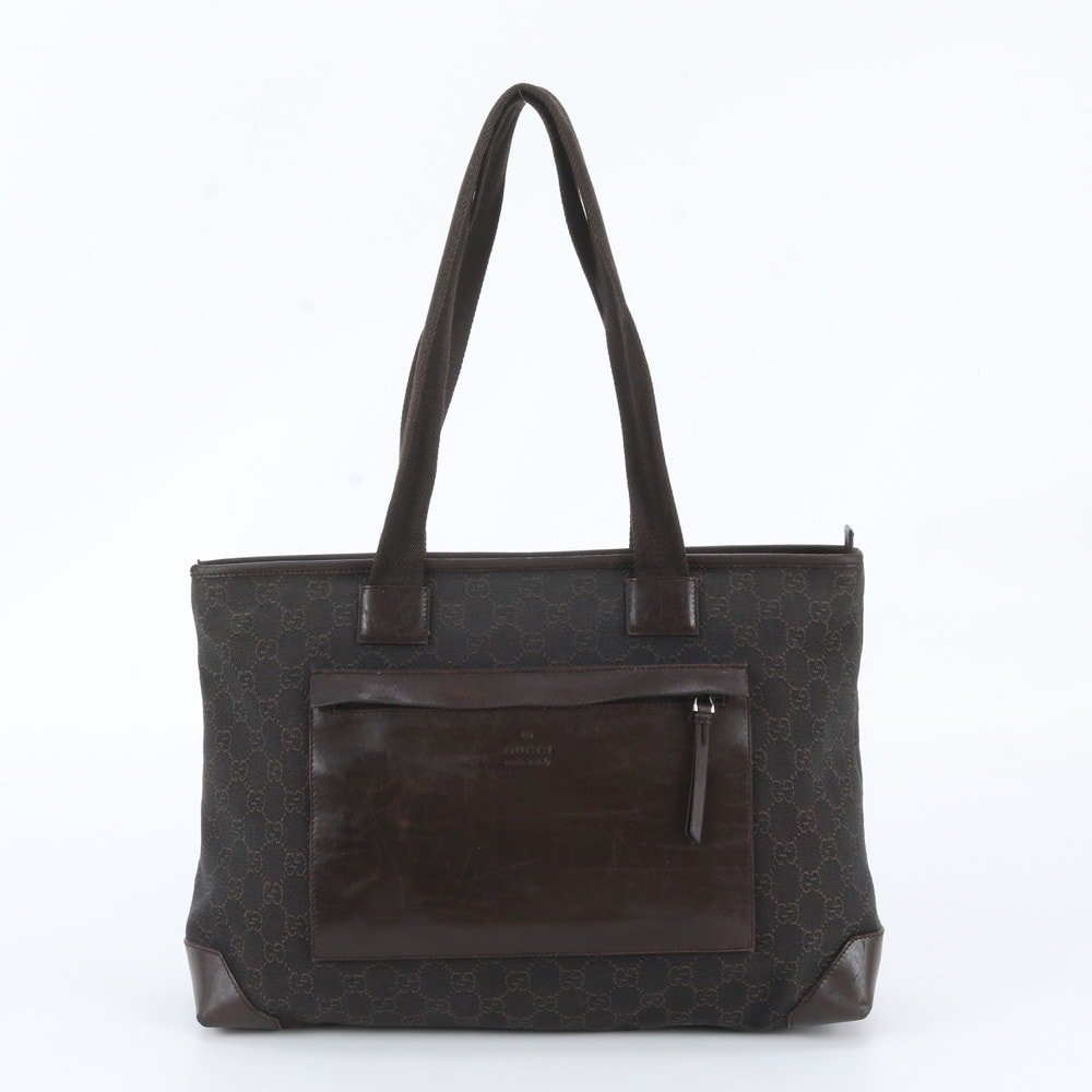 ■美品 グッチ GGキャンバス 34339 トート バッグ