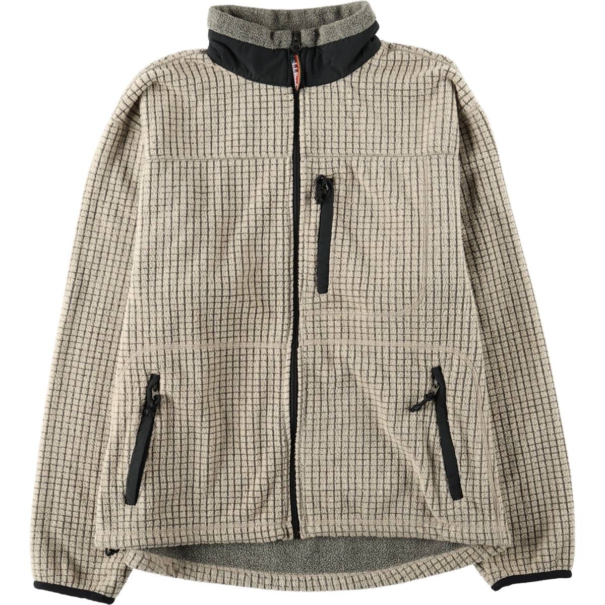 古着 エルエルビーン L.L.Bean 山ロゴ カタディンロゴ フリースジャケット メンズL相当/eaa685759