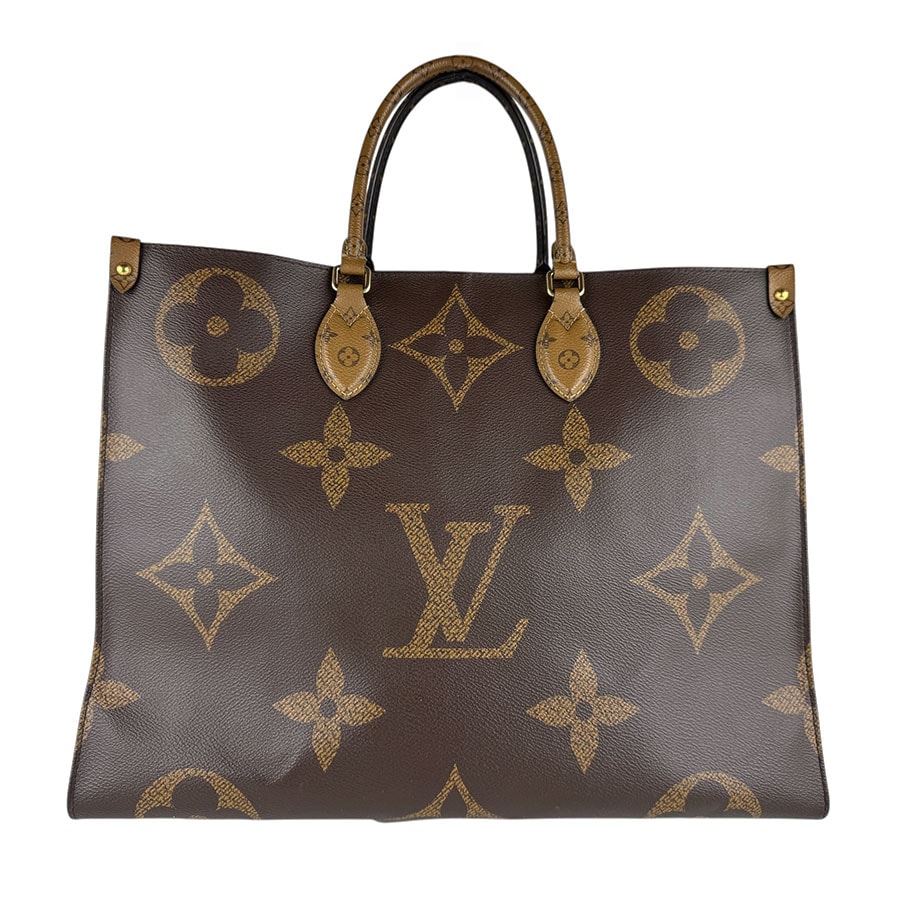 ルイ ヴィトン LOUIS VUITTON ショルダーバッグ モノグラム リバース オンザゴーGM/モノグラム リバース ブラウン ユニセックス M45320【中古】 z8980