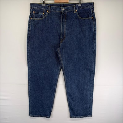 古着 リーバイス Levi's パンツ 550 テーパード ジッパーフライ 5ポケット 大きいサイズ ジーンズ W42 L30 ブルー系 メンズ