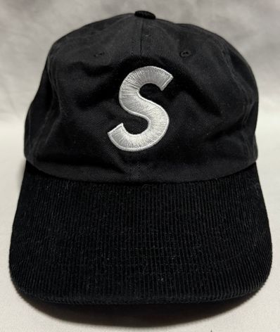 Supreme 2-Tone S Logo 6-Panel "Black"