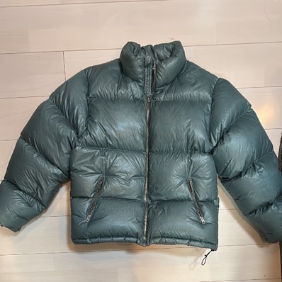 Stussy Down Puffer Parachute Ripstop "Powder Blue"