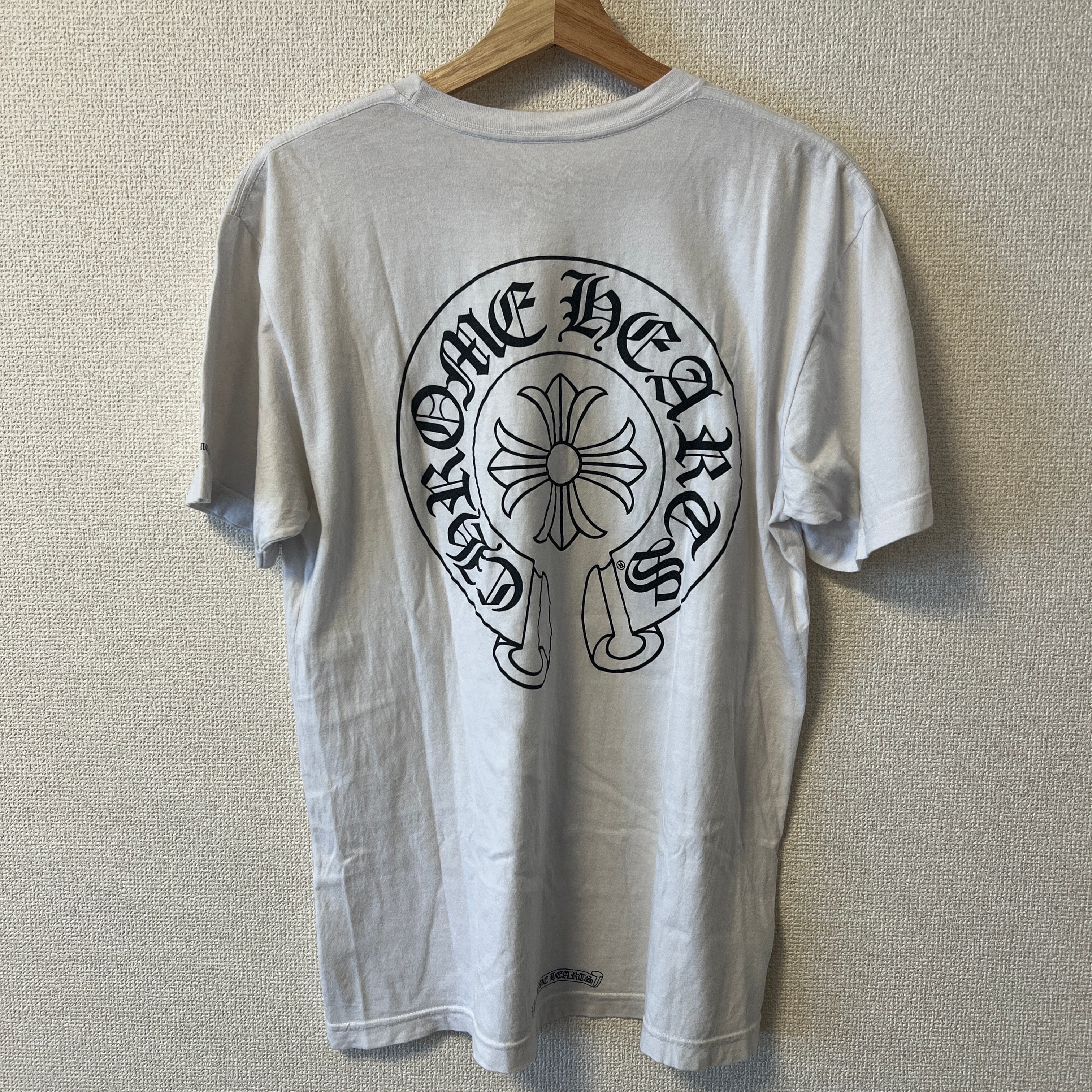 Chrome Hearts Horse Shoe Logo Pocket T-Shirt "White"