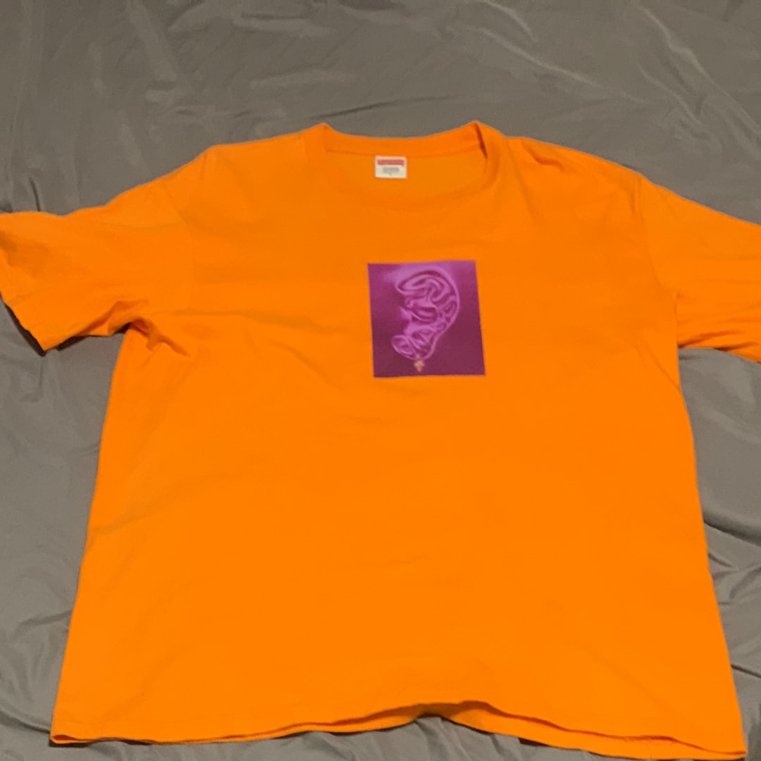 Supreme Ear Tee "Orange"