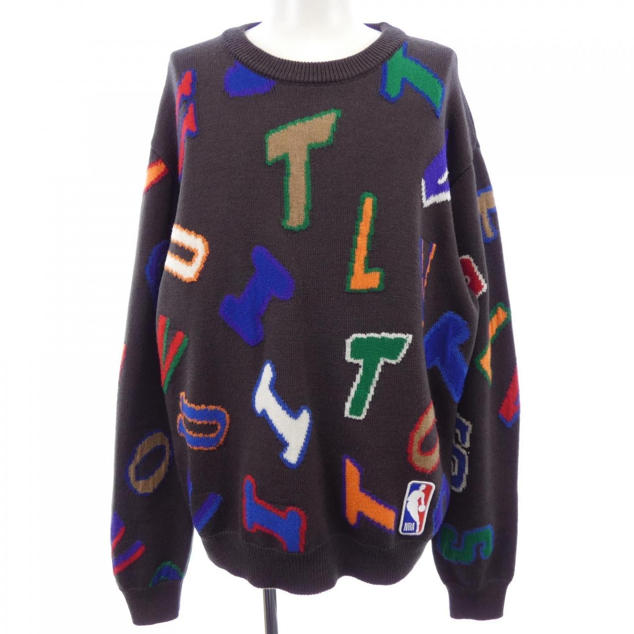 ルイヴィトン LOUIS VUITTON NBAレタークルーネック HLN10WZLL ニット