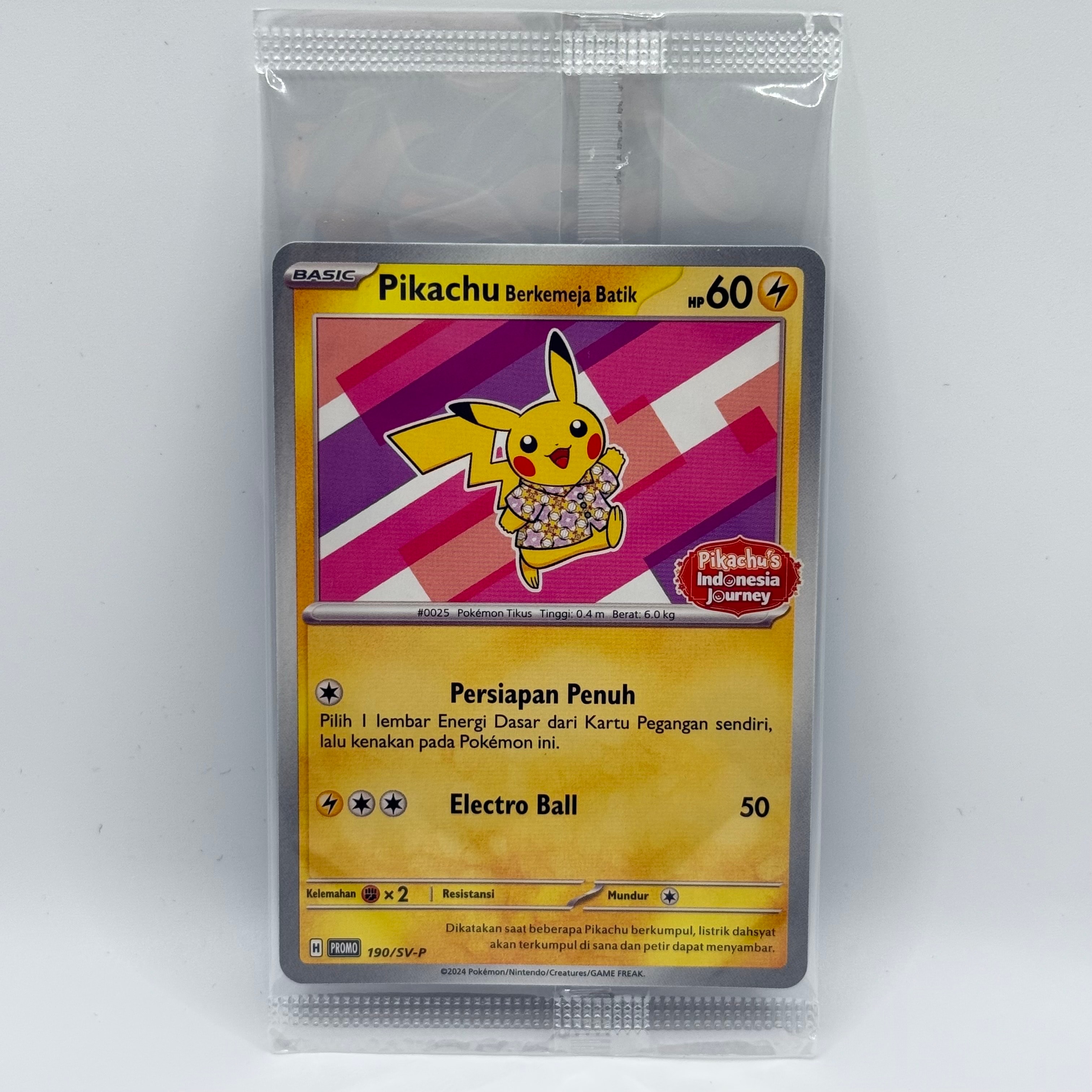 バティックシャツを着たピカチュウ (フラワーピカチュウ柄) P [SV-P