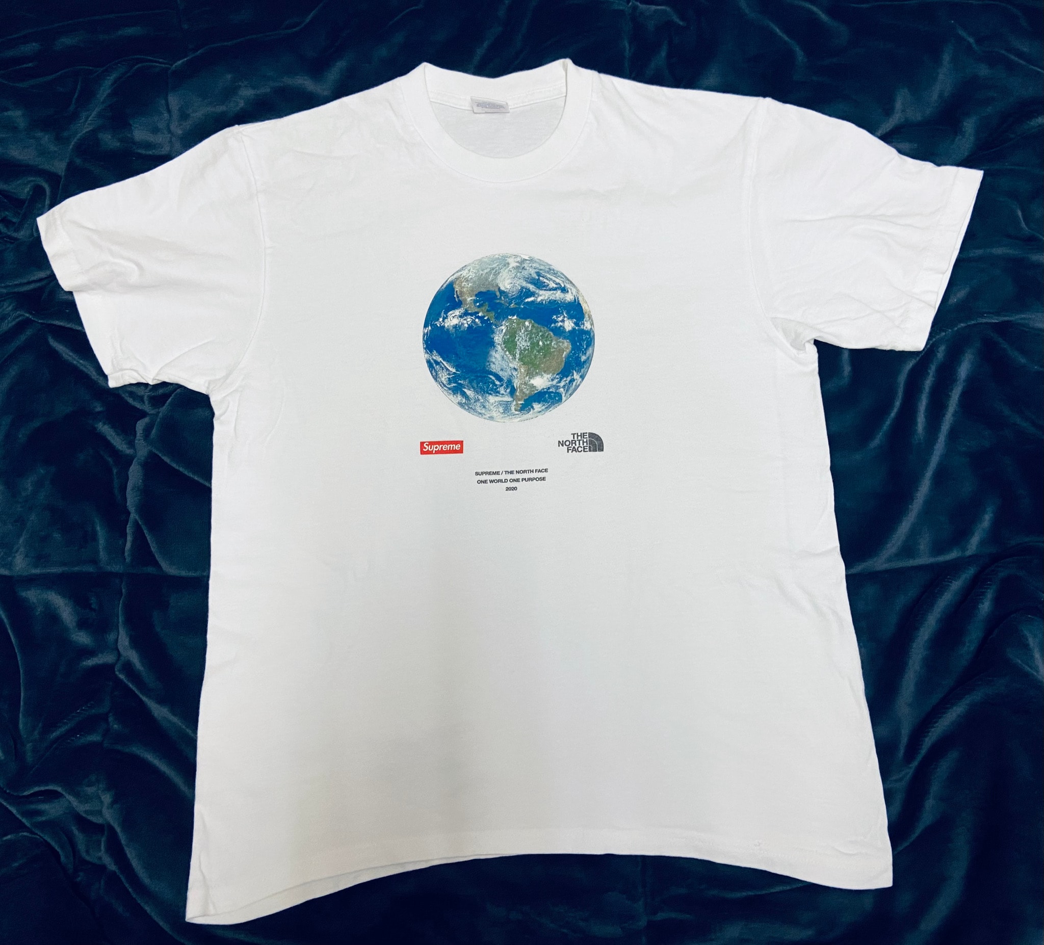 Supreme x The North Face One World Tee "White"