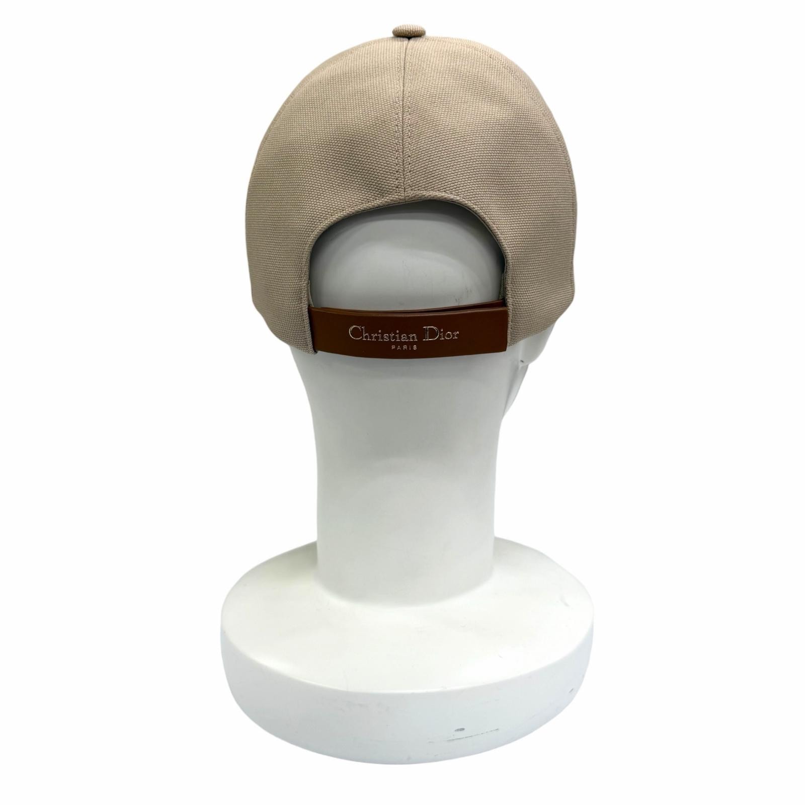A (未使用に近い)】極美品 クリスチャンディオール キャップ 57