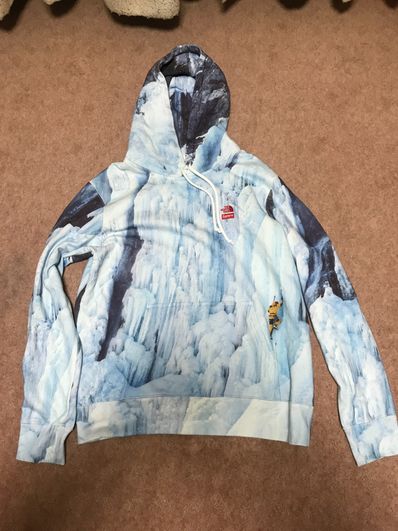 Supreme x The North Face Ice Climb Hooded Sweatshirt "Multi"