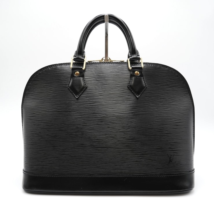 LOUIS VUITTON(ルイヴィトン)アルマPM ハンドバッグ エピ ノワール ブラック レザー ゴールド金具 M52142 レディース【中古】