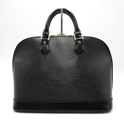 LOUIS VUITTON(ルイヴィトン)アルマPM ハンドバッグ エピ ノワール ブラック レザー ゴールド金具 M52142 レディース【中古】