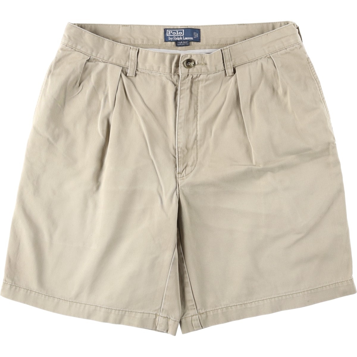 古着 ラルフローレン Ralph Lauren POLO by Ralph Lauren TYLER SHORT ツータック チノショーツ ショートパンツ メンズw34相当/eaa660196