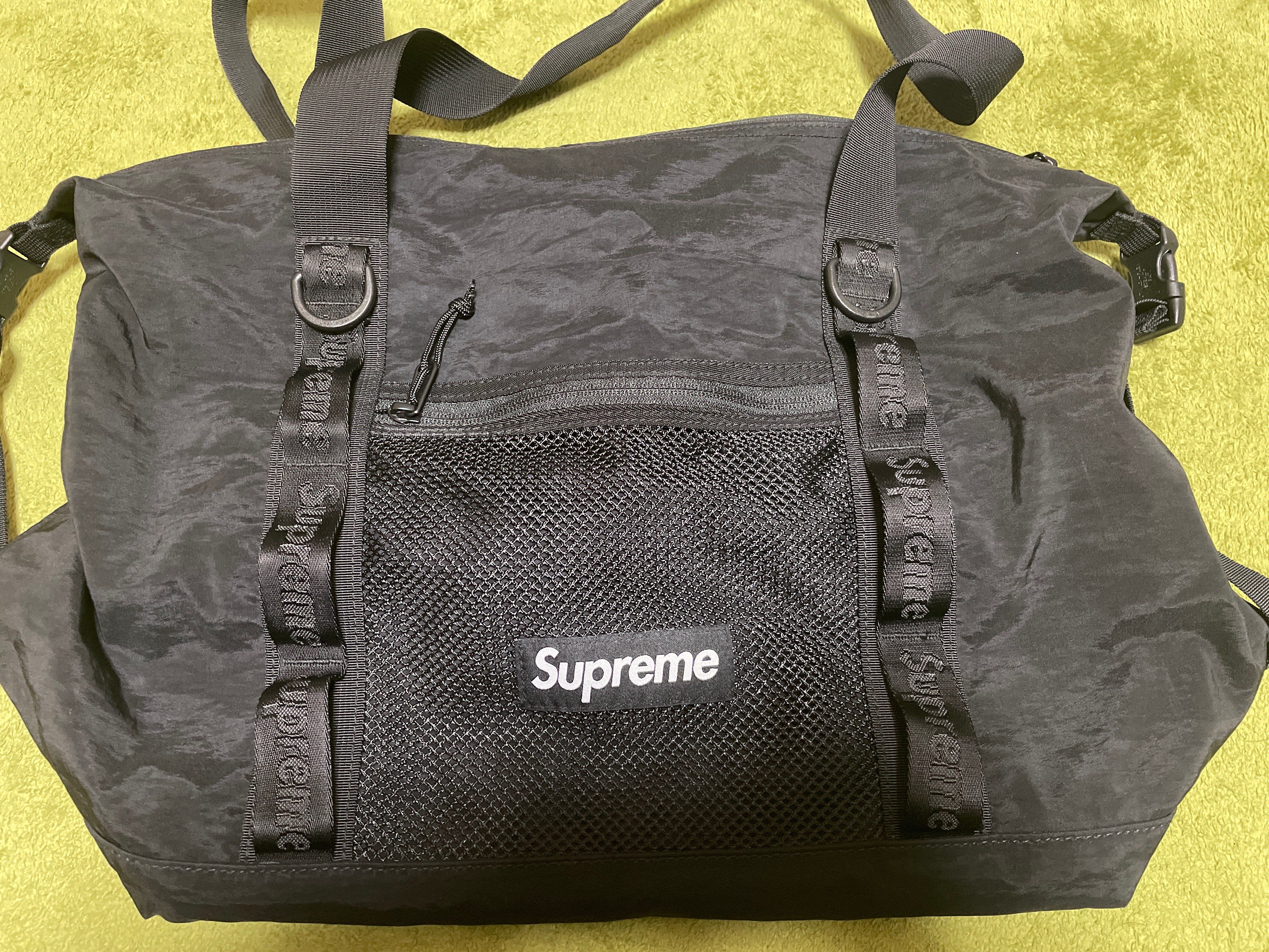 Supreme Zip Tote 25L "Black" (20FW)