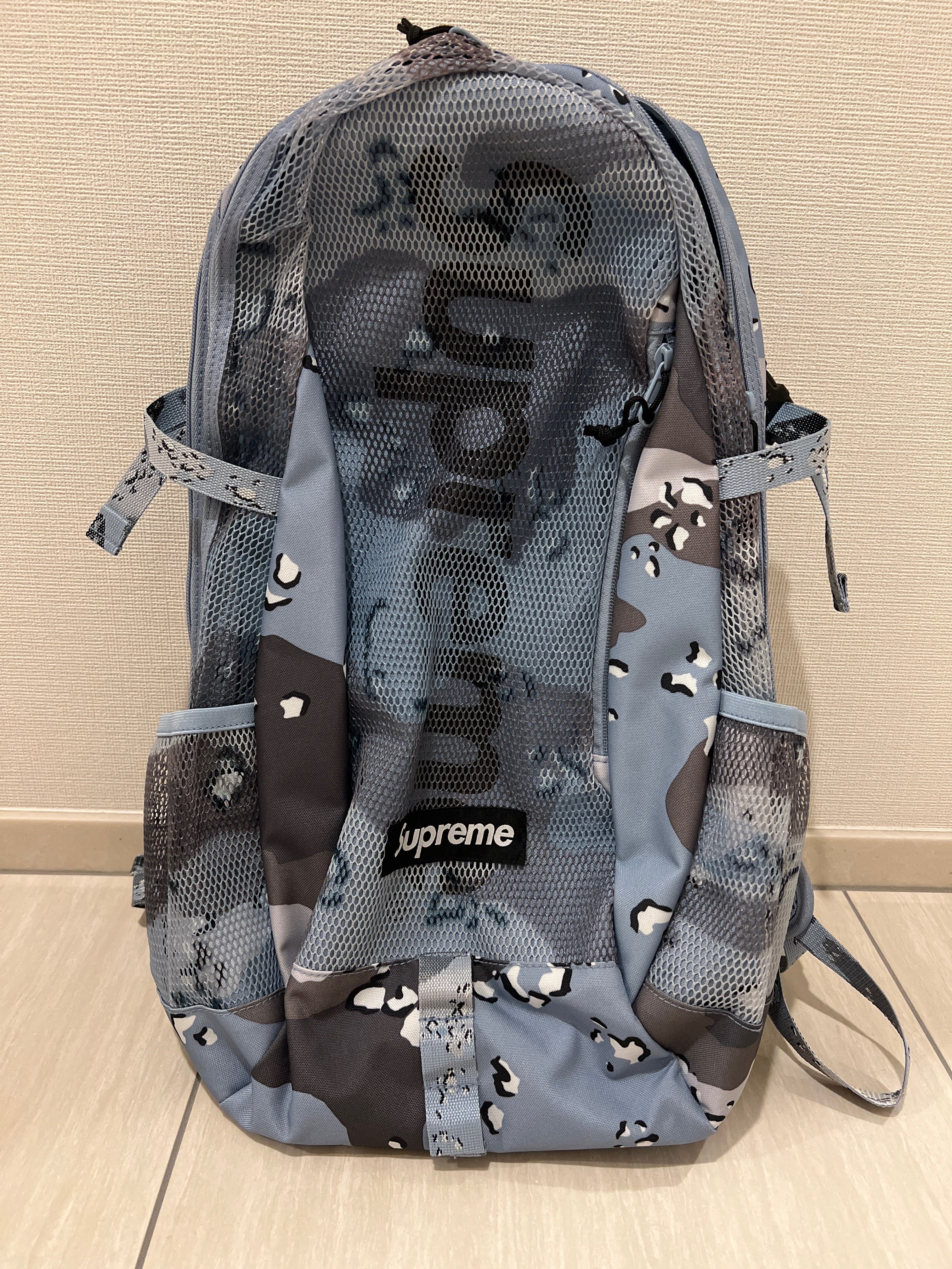 Supreme 20SS Backpack "Camo Blue"