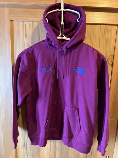 The North Face Kaws Hoodie "Purple Blue"