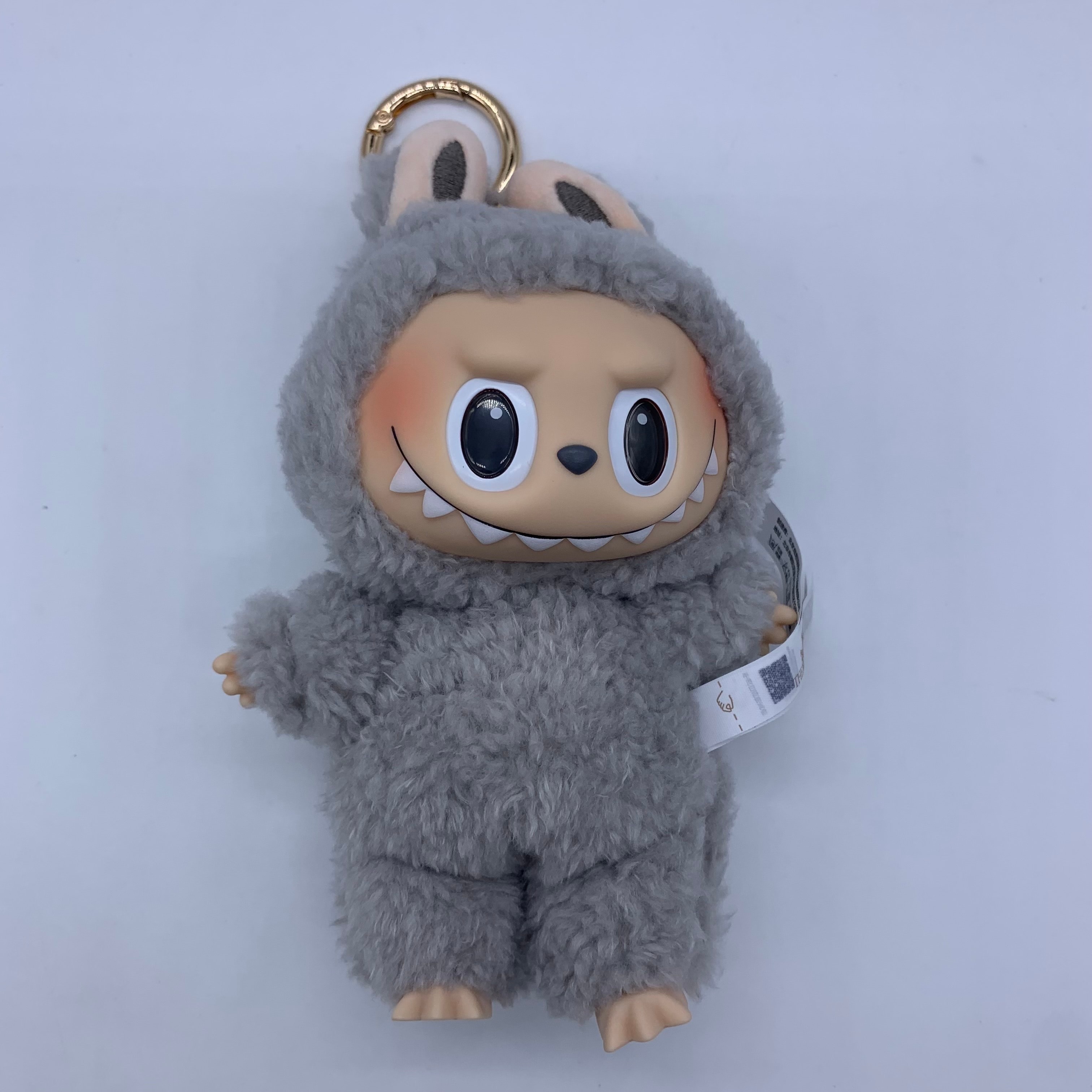 POP MART THE MONSTERS (LABUBU) Exciting Macaron Plush Series SESAME BEAN