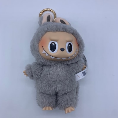 POP MART THE MONSTERS (LABUBU) Exciting Macaron Plush Series SESAME BEAN